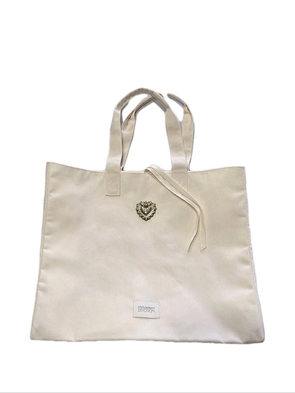 Dolce & Gabbana D&G Devotion Tote Bag Fabric Canvas